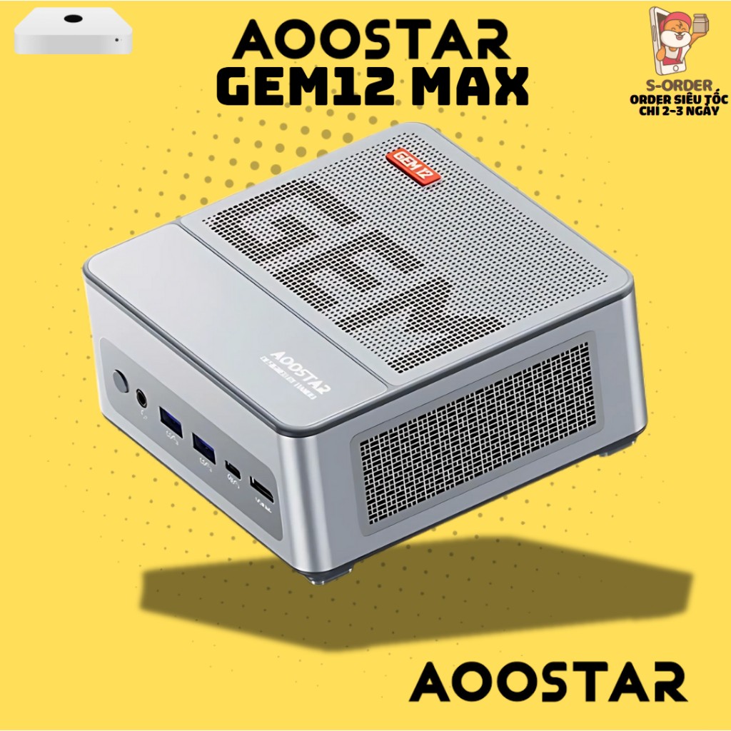 AOOSTAR GEM12 Max 6900HX 9060XT 16GB