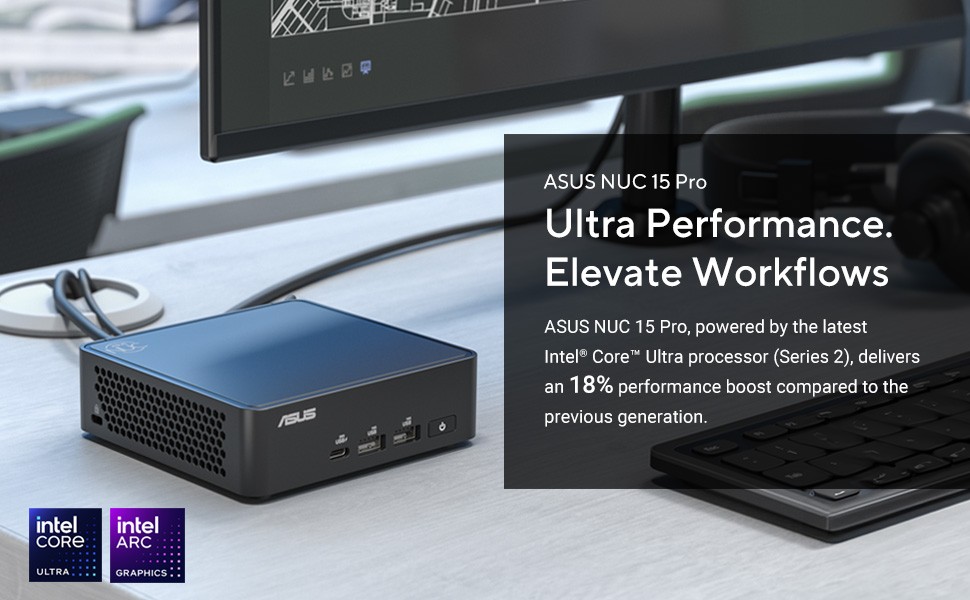 Asus NUC 15 Pro 240H Tall