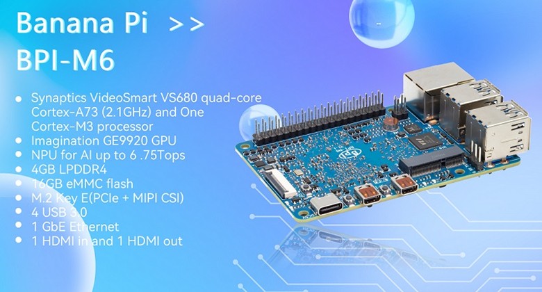Banana Pi BPI-M6 Senary