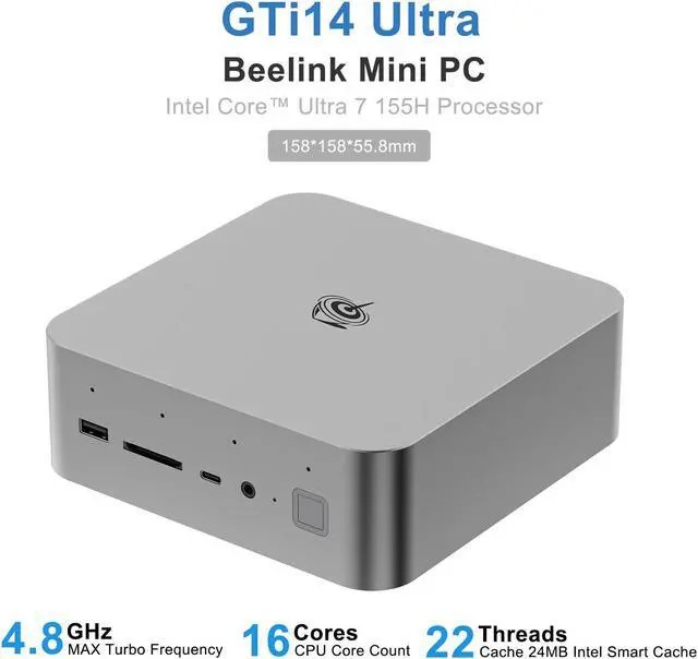 Beelink GTi14 Ultra 155H 7800XT