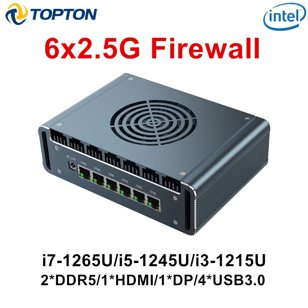 CWWK/Topton 1265U 6x2.5G