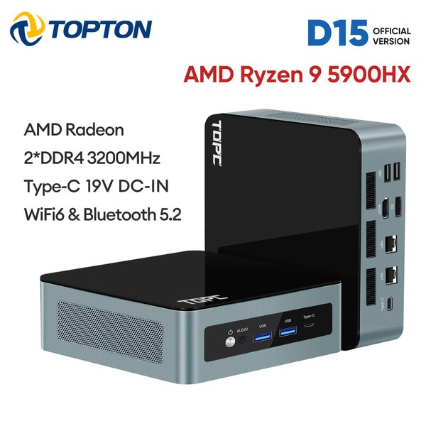 CWWK/Topton 5600U 4 NIC