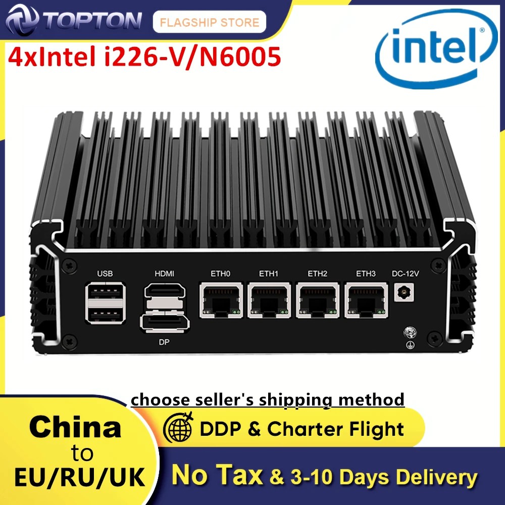 CWWK/Topton N6005 4 NIC ITX