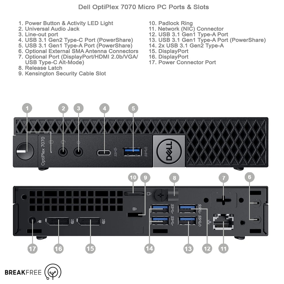 Dell Optiplex 7070 Micro