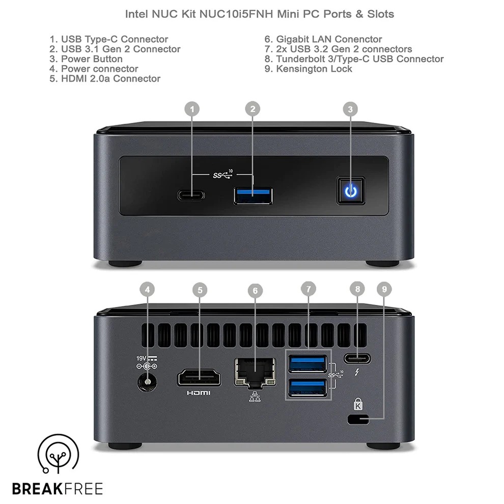 Intel Consumer NUC10i5FNH