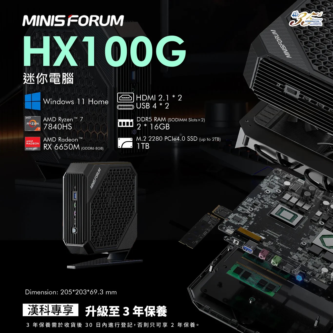 Minisforum HX100G