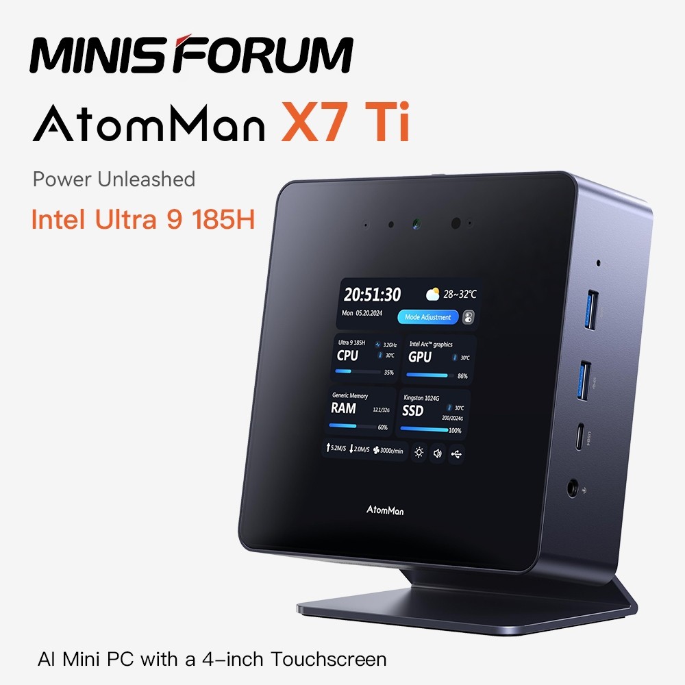 Minisforum UH185/X7 Ti 7900XTX